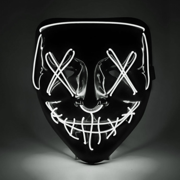 Immagine prodotto Out of the blue Maschera horror a LED bianca