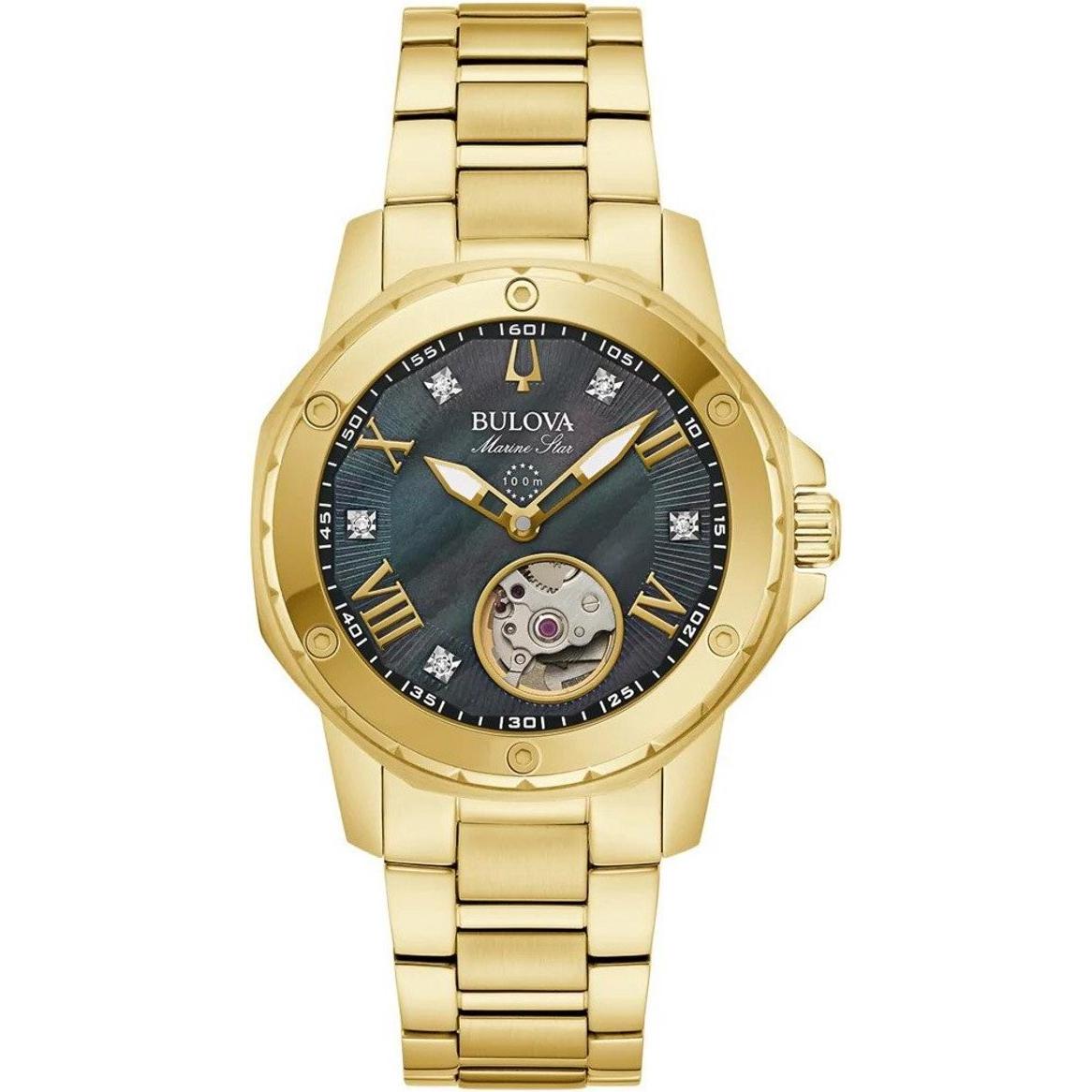 Bulova, Orologio da polso, Automatic Watch 97P171 Gold Modern Gold Modern, Oro, (36 mm)