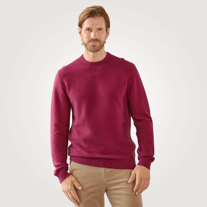 Produktbild Artime Strukturierter Herren Jacquard Pullover (XL)