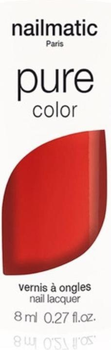 Actual product image Nailmatic Pure Colour (Coral Red, ELLA Rouge Corail, Colour paint)