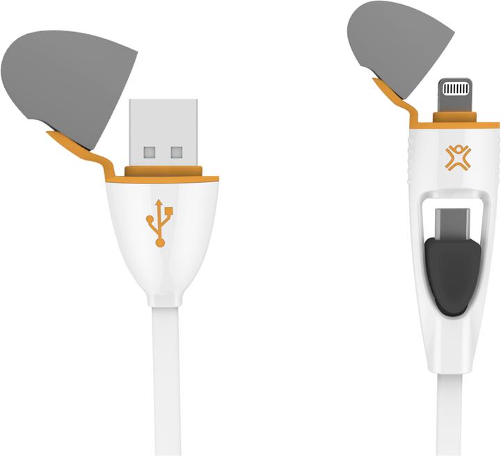Produktbild XtremeMac Lightning Flachkabel (1 m, USB 2.0)