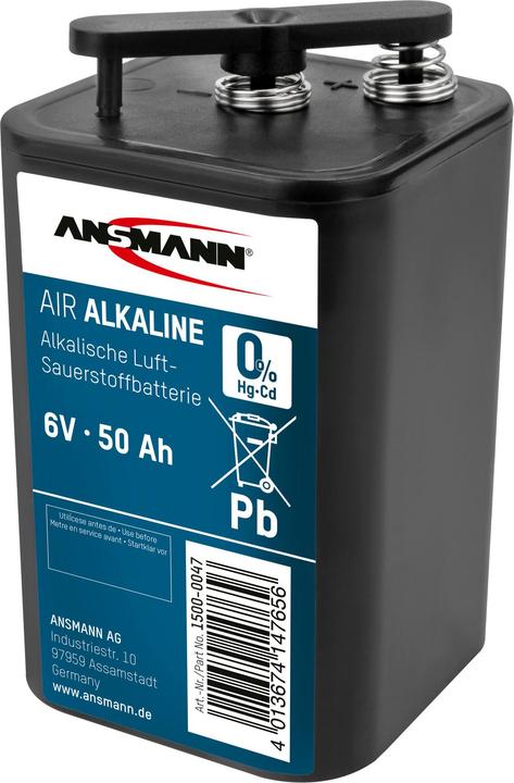 Image du produit Ansmann Bloc de piles alcalines zinc-air (1 pcs, 4R25)