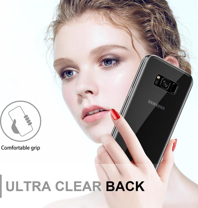Produktbild Cadorabo TPU 360 Grad Case Cover (Samsung Galaxy S8+)
