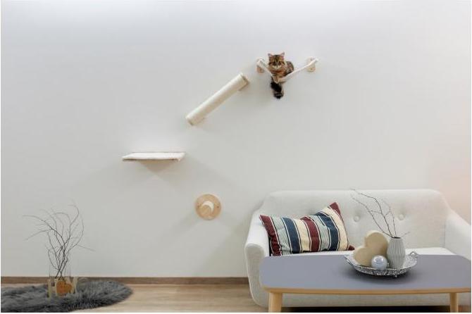 Produktbild Kerbl Kletterwand Alps (50 cm, Beige, Natur, Weiss)