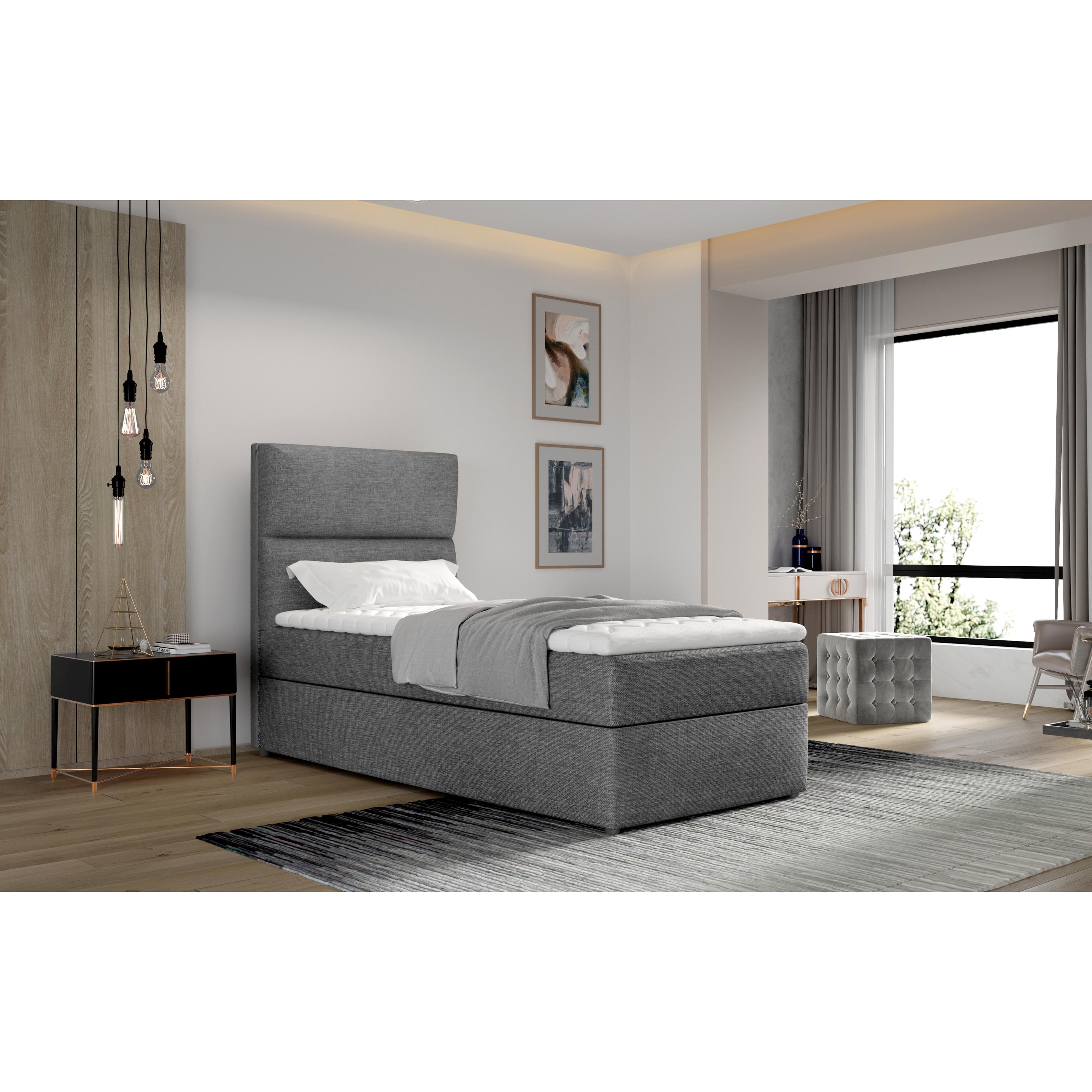 ELTAP, Boxspringbett, Arco mit Stauraum (90 x 200 cm)