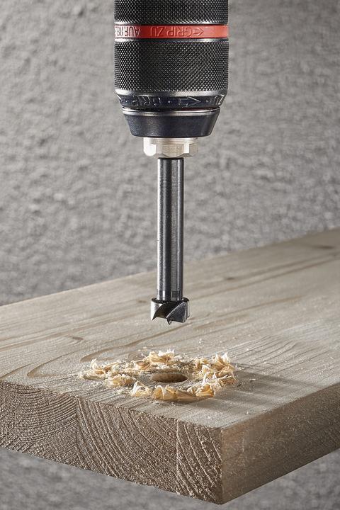 Actual product image wolfcraft 1 cylinder drill WS ø15x90mm (8 mm)