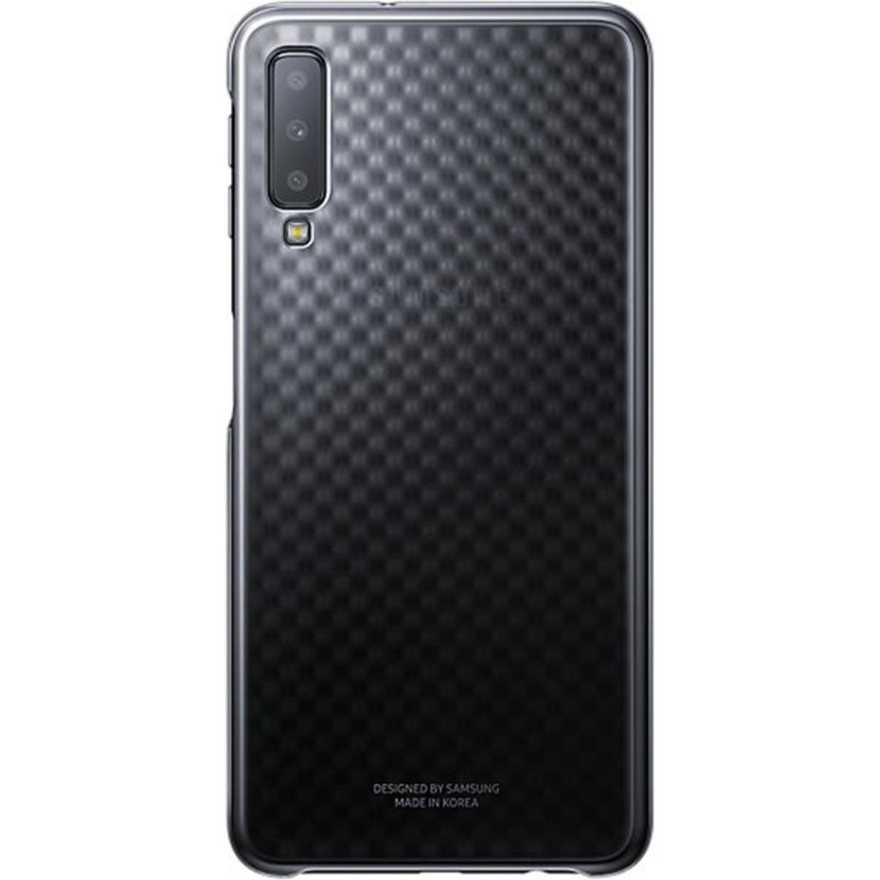 Samsung Gradation Cover (Samsung Galaxy A7 (2018)), Smartphone Hülle, Schwarz