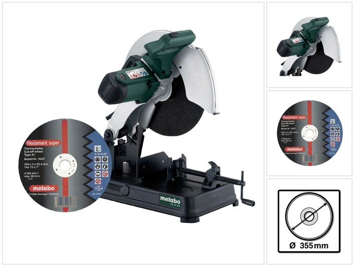 Actual product image Metabo CS 23-355