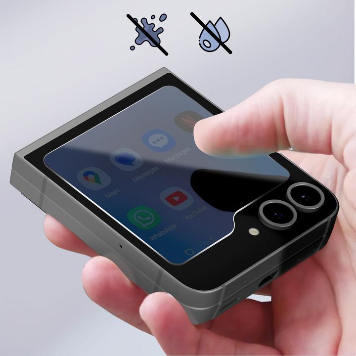 Produktbild Imak Schutzfolie für Galaxy Z Flip 6 Externer Bildschirm, Antispion (1 Stk., Samsung Galaxy Z Flip6)