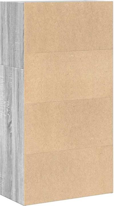 Image du produit VidaXL Bücherregal Regal Standregal Büroregal Aufbewahrungsregal Grau Sonoma (60 x 30 x 114 cm)