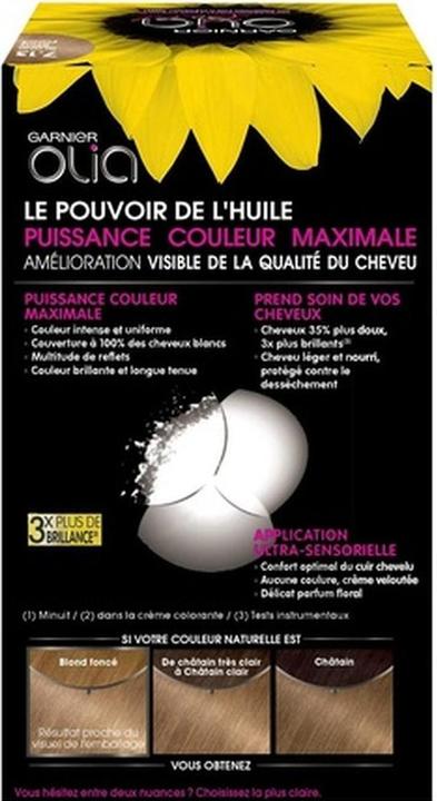 Produktbild Garnier Dauerhafte Haarfärbung ohne Ammoniak in Blond Beige