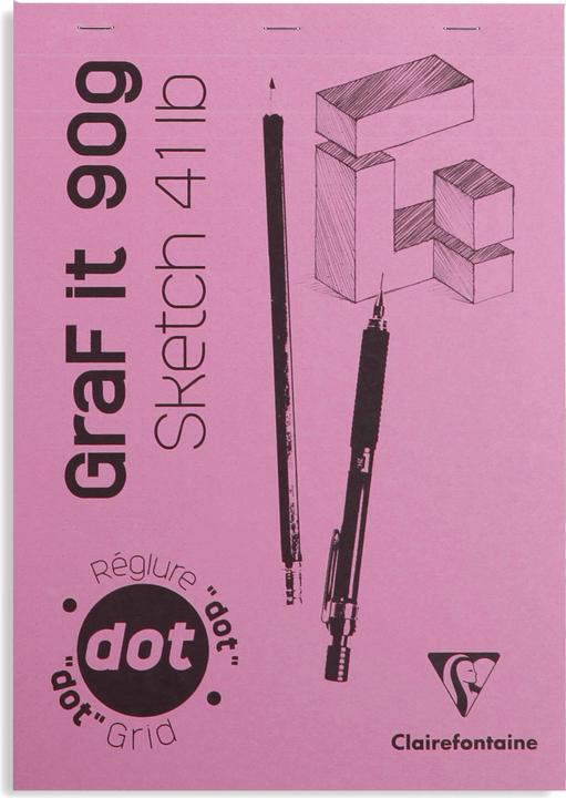 Image du produit Clairefontaine Graf It (210 x 297 mm, Quadrillé)