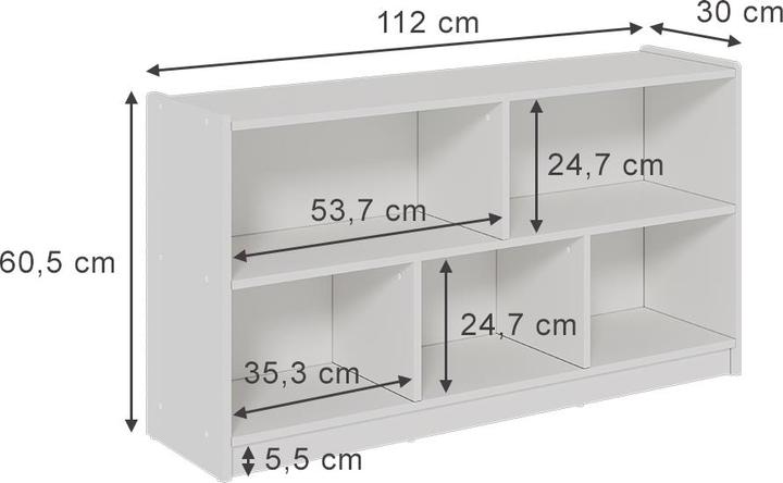 Actual product image Vicco Conny (112 x 30 x 60.50 cm)