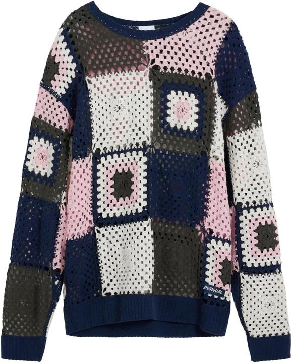 Produktbild Desigual Sweat Roma, 5079 Stagazer, M, Blauw, M (M)