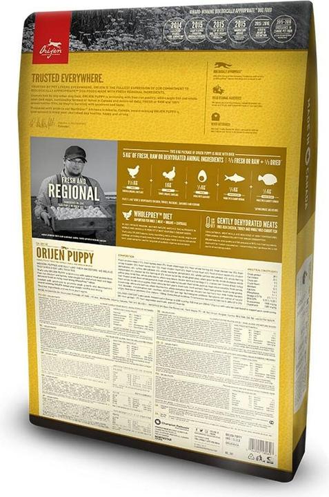 Actual product image Orijen Puppy (Puppy + kitten, 1 pcs., 6000 g)