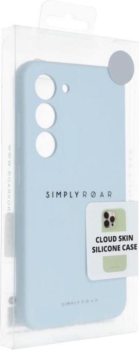 Actual product image Roar Back panel cover case CLOUD SKIN for SAMSUNG A35 5G Light Blue (Samsung Galaxy A35)