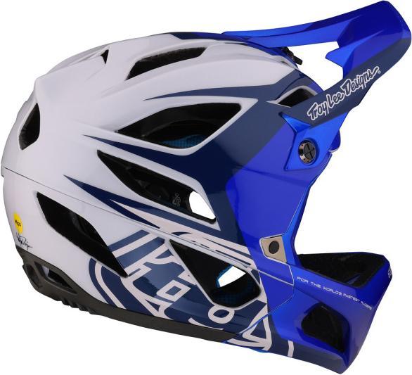 Actual product image Troy Lee Designs Stage MIPS helmet, Valance, blue, XS/S | 54-56cm (54 - 56 cm)