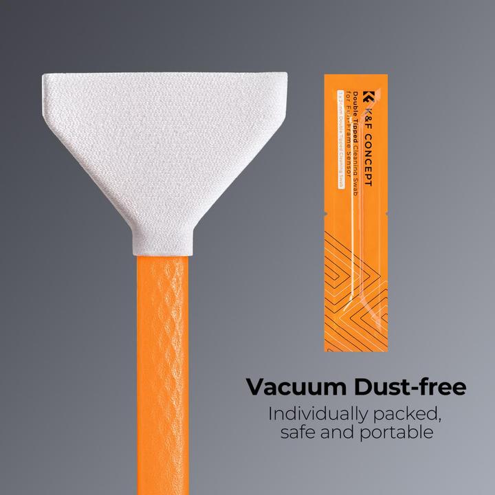 Actual product image K&F Concept 24mm Double-headed CMOS Full Frame Format Sensor Cleaning Kit