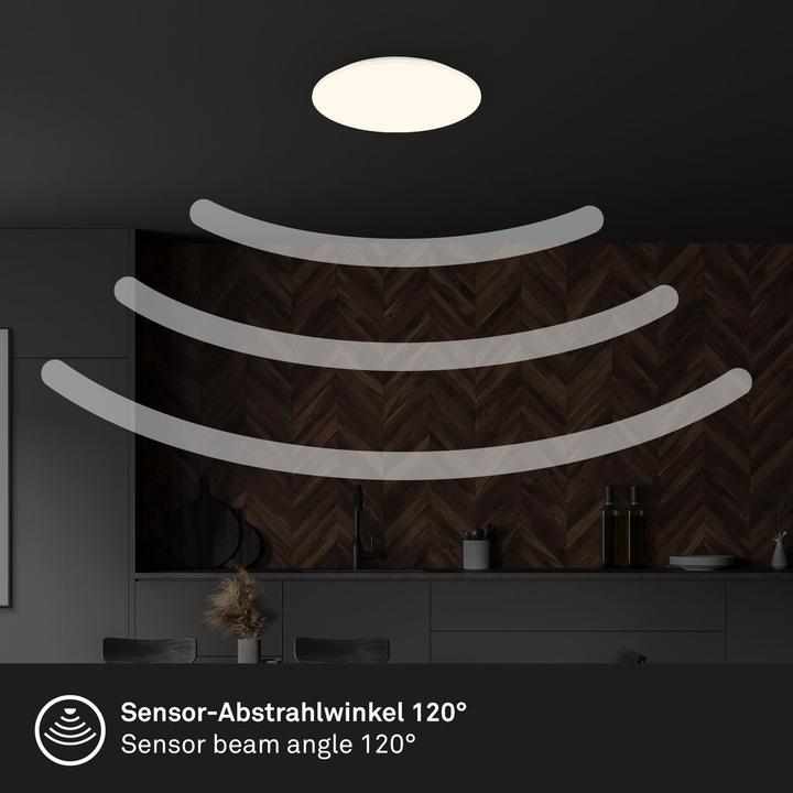 Produktbild Briloner LED Deckenleuchte,Sensor,weiss, LED/24W (2600 lm)