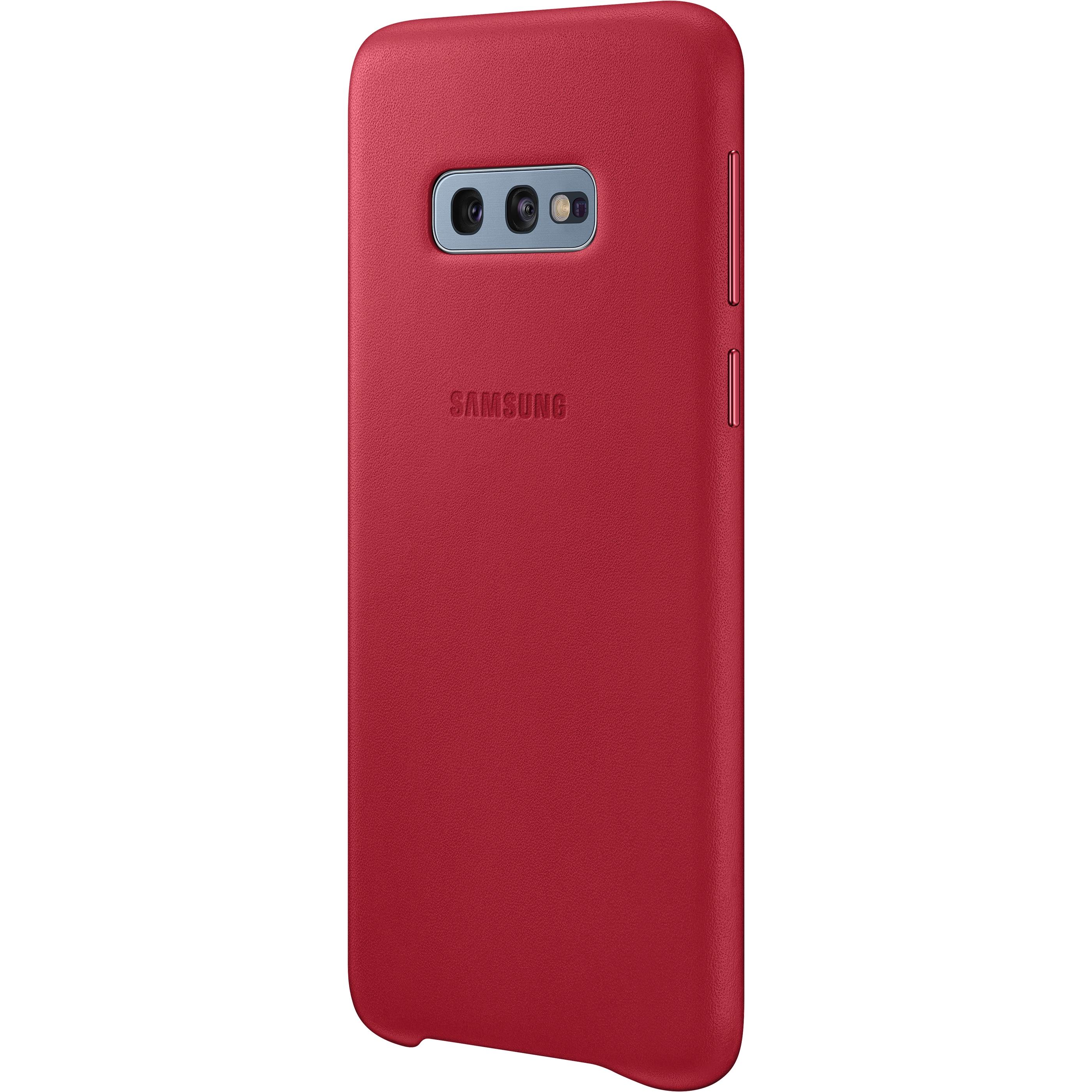 Thumbnail - Samsung Leather Cover (Samsung Galaxy S10e), Smartphone Hülle, Rot