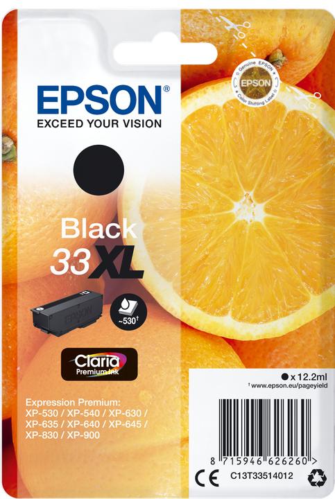 Produktbild Epson 33XL Claria Premium (BK)