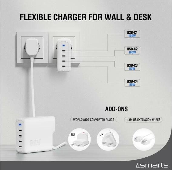Produktbild 4smarts Flex Pro (200 W, 4 Ports)