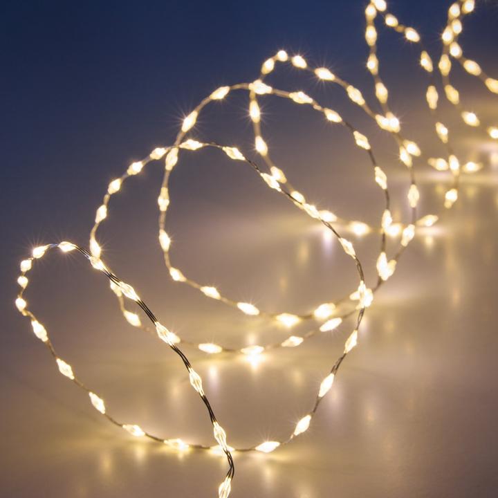 Produktbild Dameco LED Outdoor Micro Draht 385 cm, Betriebsart: Netzbetrieb (3.85 m)