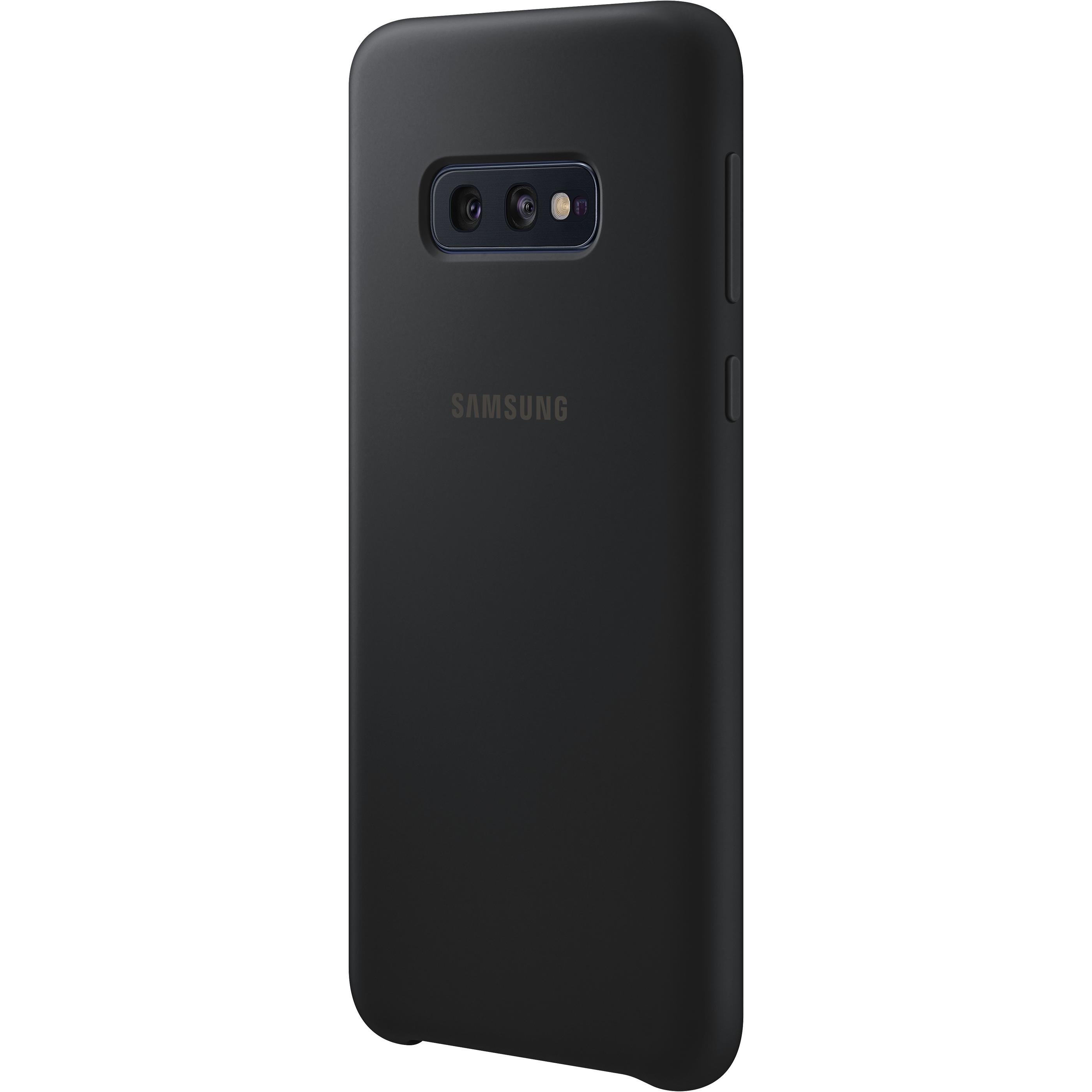 Samsung Silicone Cover (Samsung Galaxy S10e), Smartphone Hülle, Schwarz