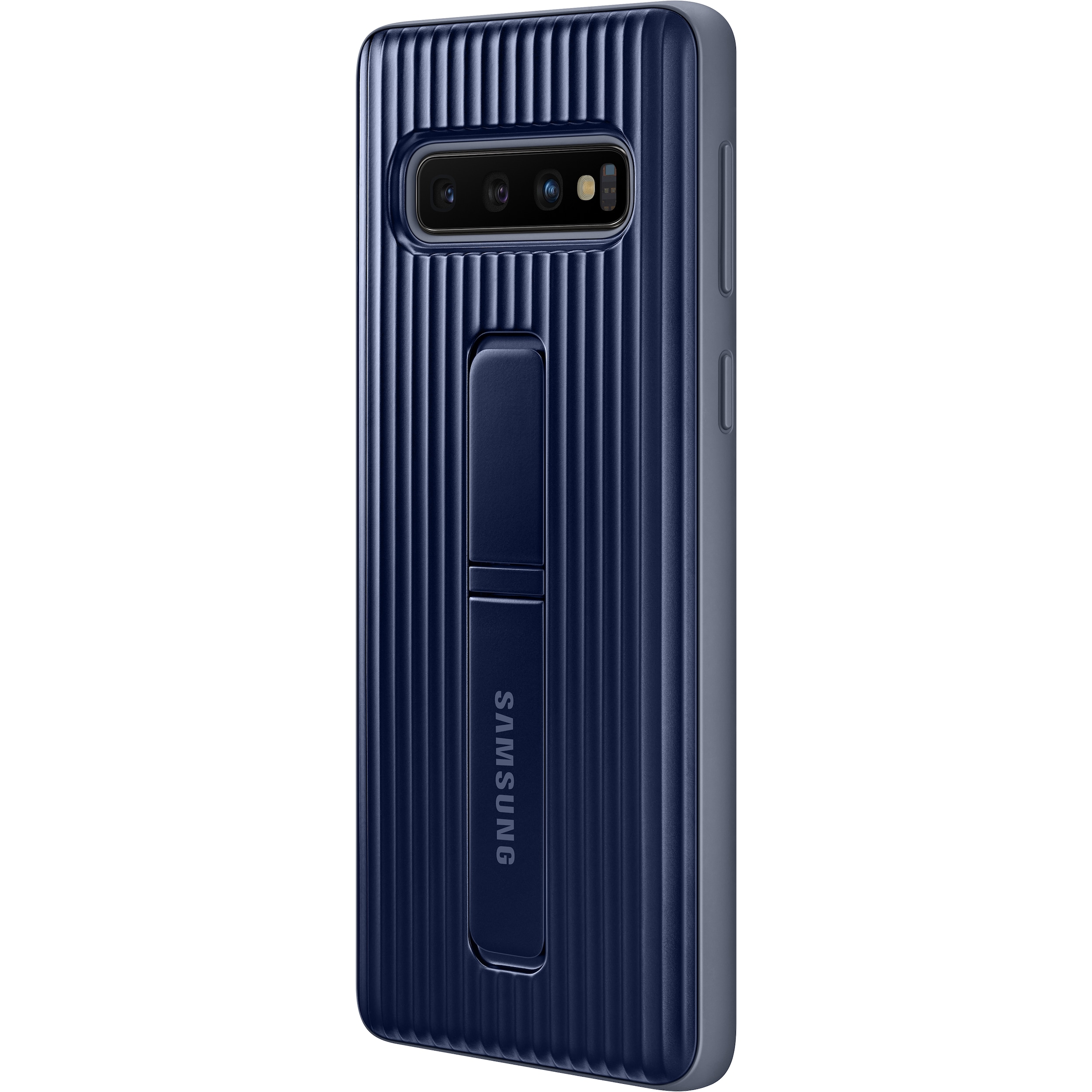 Samsung Protective Standing Cover (Samsung Galaxy S10), Smartphone Hülle, Blau