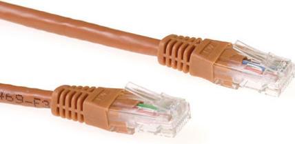 Produktbild ACT CAT6A UTP 2m 2m Cat6a U/UTP (UTP) Braun Netzwerkkabel (U/UTP, CAT6a, 2 m)