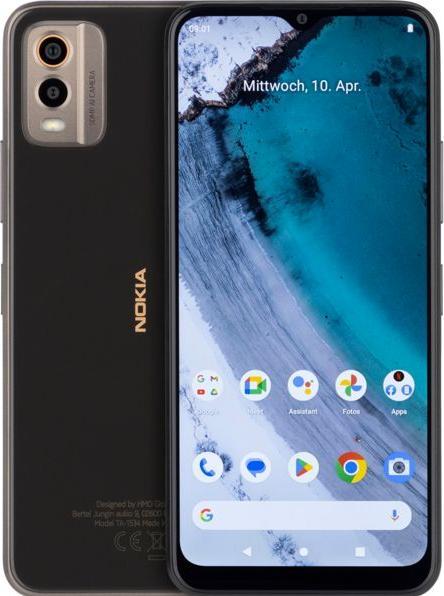 Image du produit Nokia C32 (64 Go, Charcoal, 6.52", Double SIM, 4G)