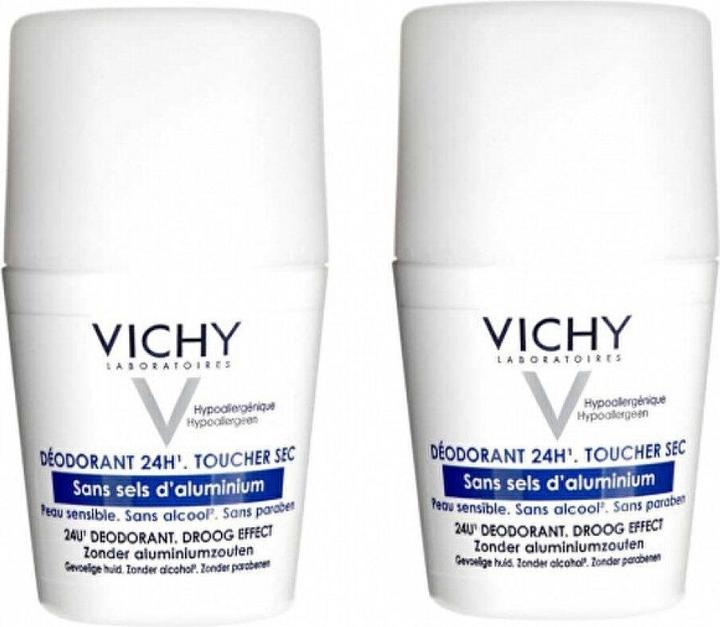 Produktbild Vichy 2er-Set Deodorants - 2 x 50 ml (Roll-on, 50 ml)