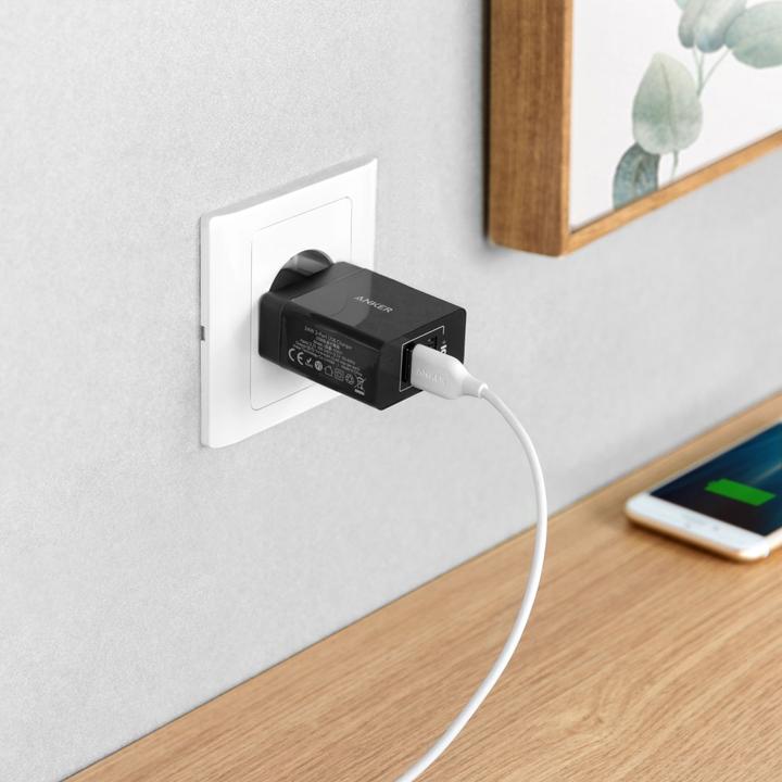 Productafbeelding Anker 2-poorts USB-lader (24 W)
