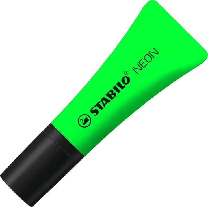 Actual product image STABILO Highlighter - NEON - pack of 3 - yellow, green, orange (3 colours, 5 mm, 3 x)