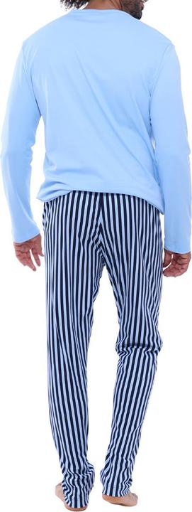 Produktbild Mey - Graphic Stripes - Schlafanzug (M Hellblau) (M)