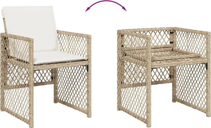 Actual product image vidaXL Garten Essgruppe (106 cm)