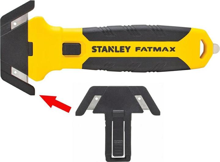 Immagine prodotto Stanley St.Nóż Bezpieczny Do Taśm Pakowych Dwustronny Bi-Mat Z Wymienną Koncówką (Taglierini)