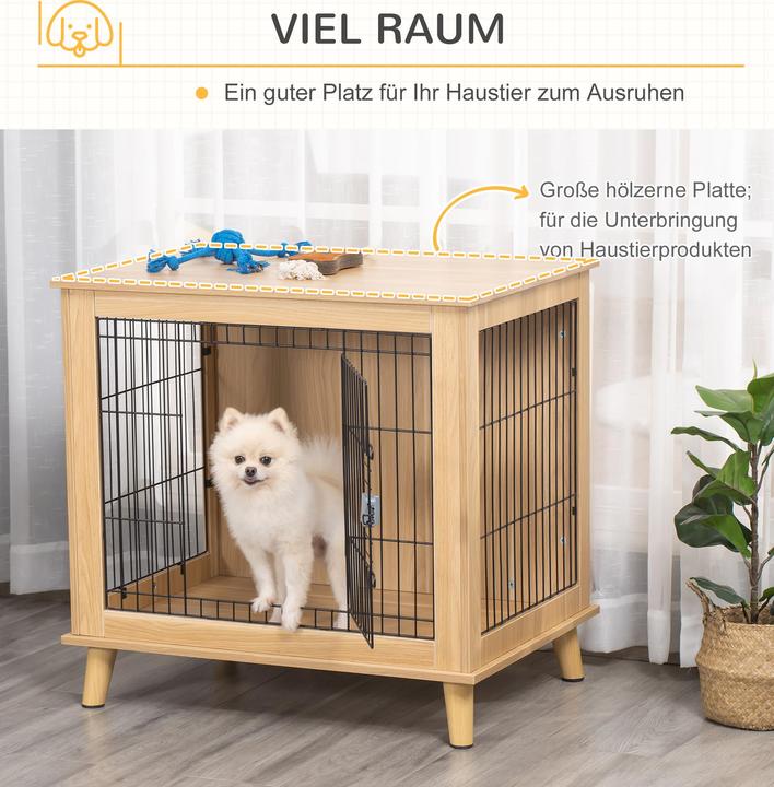 Actual product image PawHut Dog cage with table top (Dog house)