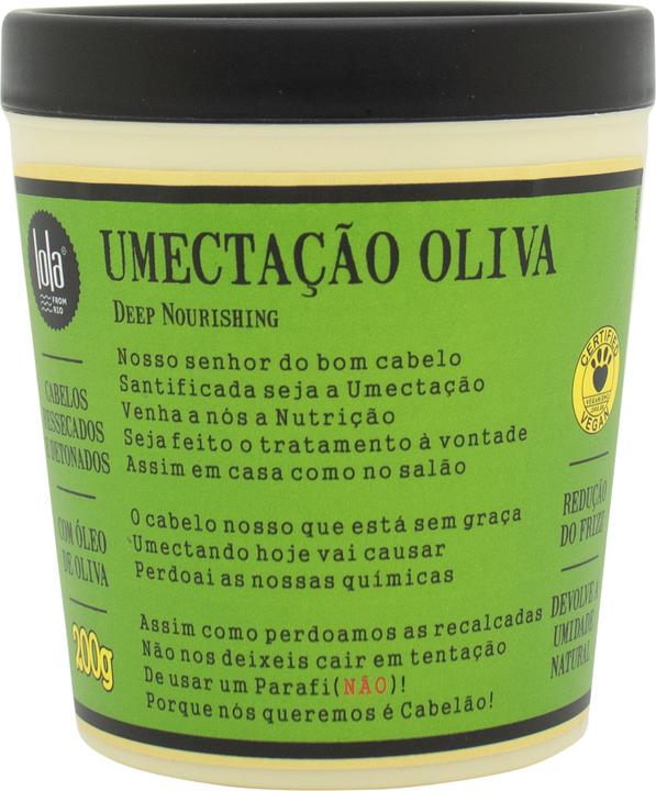 Lola Brasil Linha Umectacao Olive Moisturizer Kollektion 200g