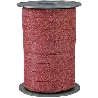 Präsent, Geschenkverpackung, W'Geschenkb. GLITTER rot (Geschenkband)