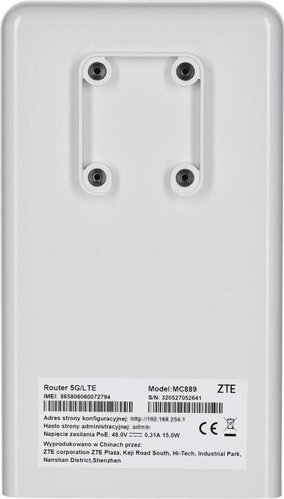 Productafbeelding ZTE Router MC889 5G ODU