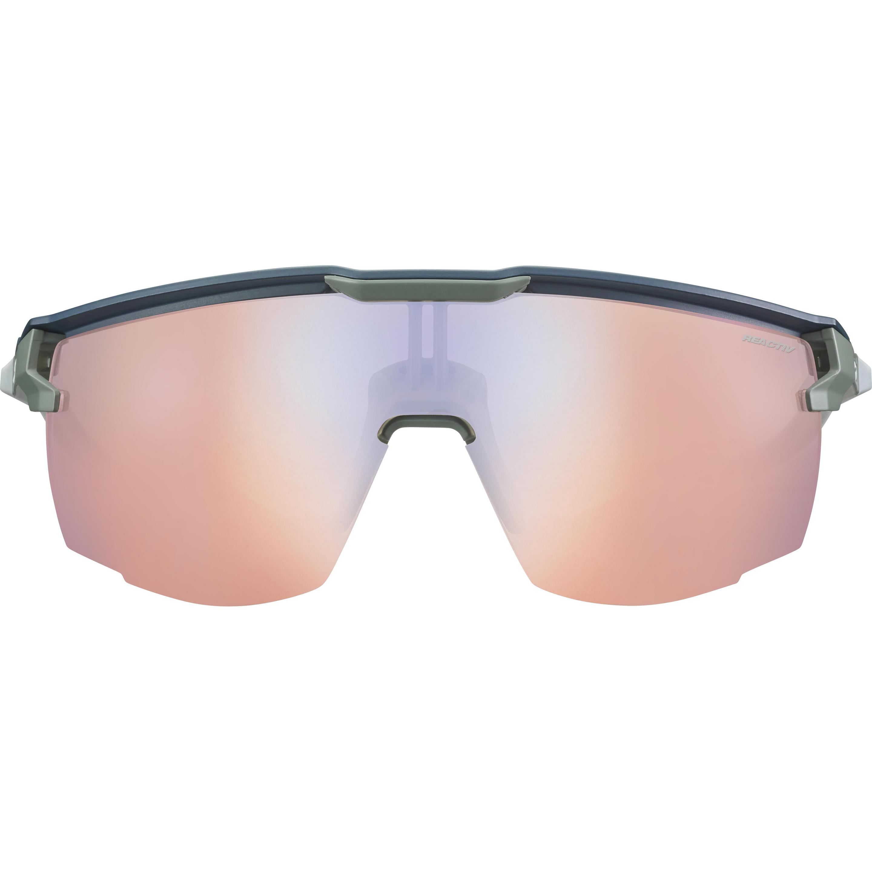 Thumbnail - Julbo, Herren, Sportbrille, Ultimate Reactiv Performance (Blau, Grün, Rosa, Pink, Violett), Blau, Rosa