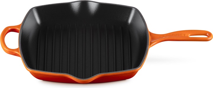 Image du produit Le Creuset Signature (26 cm, Poêle à grillades, Fonte)