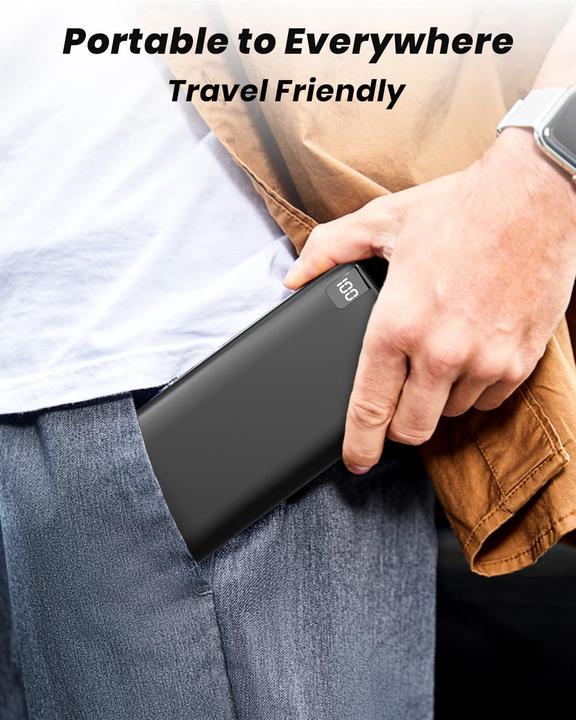 Actual product image Riapow Portable charger (26800 mAh)