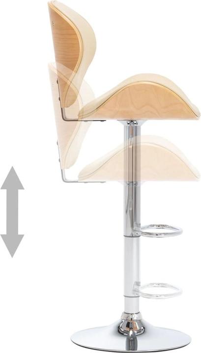 Actual product image vidaXL Barstuhl