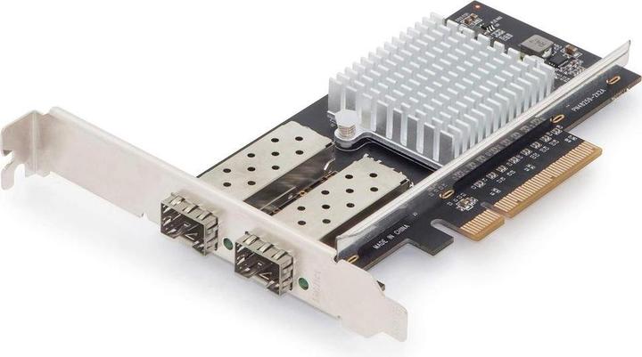 Actual product image Digitus SFP 2 Port 10G PC/Express Card Intel JL82599ES Chipset Optical and Copper Module (Mini PCI Express)
