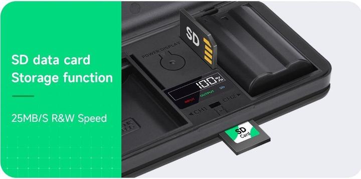 Actual product image McoPlus Duocharger USB EN-EL15C SD (816025) (Camera battery charger)