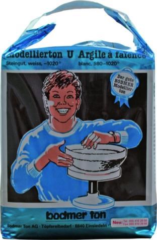 Actual product image Bodmer Ton Modelling clay U19