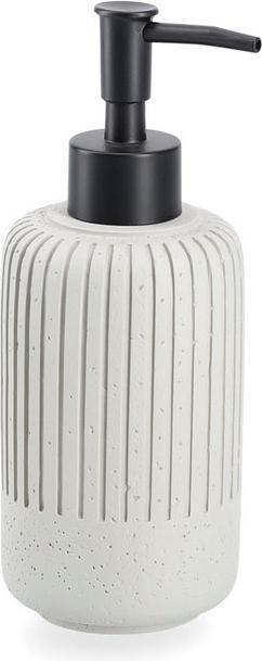 Zeller Present Soap dispenser "Cement", cement, light grey