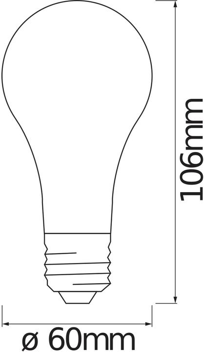 Image du produit Ledvance Filament Smart+ Classic (E27, 680 lm, 4x)